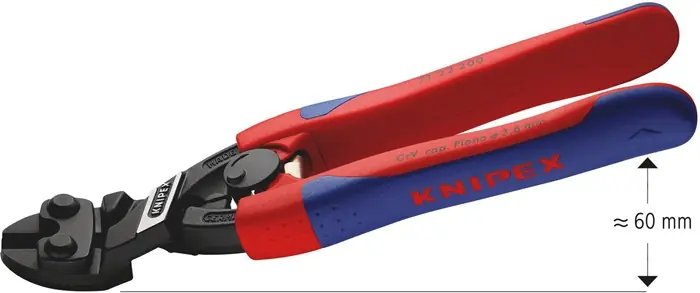 Neu Kompaktbolzenschneider CoBolt L.200mm Mehrkomp.-Hülle 20Grad Form 2 o.Aussparung