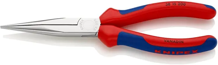 Mechanikerzange L.200mm Form 1 ger.Mehrkomp.-Hülle verchr.KNIPEX Sichere Zahlung