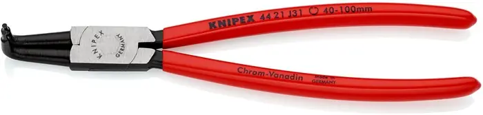 Sicherungsringzange J 31 f.Bohrungen D.40-100mm pol.KNIPEX Mega-Angebot