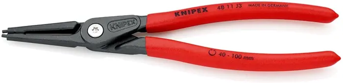 Präzisionssicherungsringzange J 3 f.Bohrungen D.40-100mm L.225mm KNIPEX Heißes Angebot
