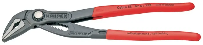 Wasserpumpenzange Cobra® ES L.250mm Spann-W.40mm grau atram.pol. Neue Ware