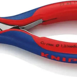 Elektronikseitenschneider L.115mm Form 4 Facette nein 2K-Hülle spiegelpol.KNIPEX Wochenendangebot