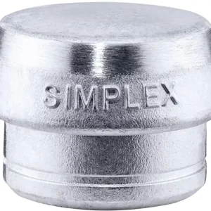 Schonhammerkopf SIMPLEX Kopf-Ø 80mm Weichmetall silber hart HALDER Neue Kollektion