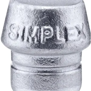 Schonhammerkopf SIMPLEX Kopf-Ø 30mm Weichmetall silber hart HALDER Günstig