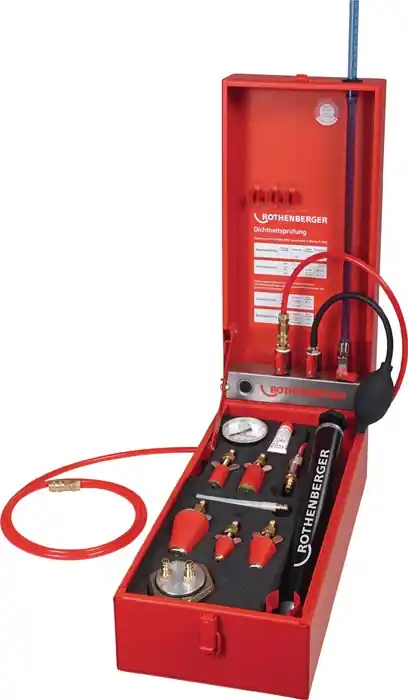 Abverkauf Gas-/Wasserleitungsprüfgerät ROTEST GW 150/4 Arbeitsbereich 18-42mm ROTHENBERGER