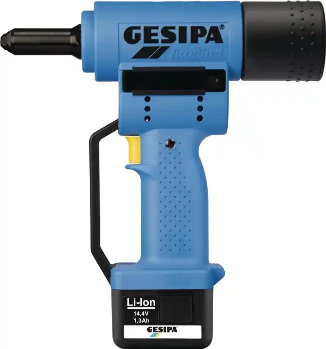 Neu Akkublindnietsetzgerät AccuBird® 7-tlg.10000 N im Ku.-Koffer GESIPA