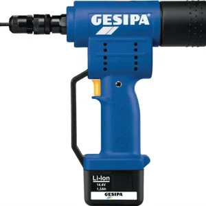 Meistverkauft Akkublindnietmutternsetzgerät FireBird® 10-tlg.13000 N im Koffer GESIPA