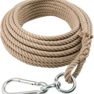 Highlight Eimerseil 25m 4-litzig gedreht,m.Schlaufe 18mm BRAUN