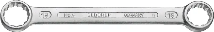 Neu Doppelringschlüssel 4 24x26mm 261mm ger.GEDORE