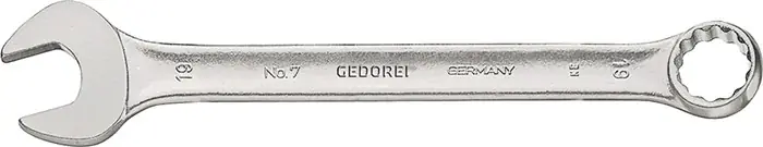 Ringmaulschlüssel 7 SW 22mm L.262mm Form A CV-Stahl GEDORE Saisonangebot