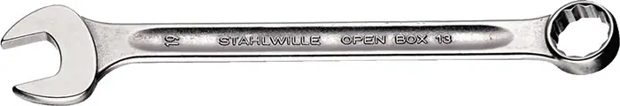 Billig Ringmaulschlüssel OPEN BOX 13 SW 41mm L.480mm Form A CR-A-STA STAHLWILLE