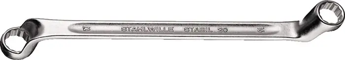 Ausverkauf Doppelringschlüssel 20 30x32mm 365mm tief gekr.STAHLWILLE
