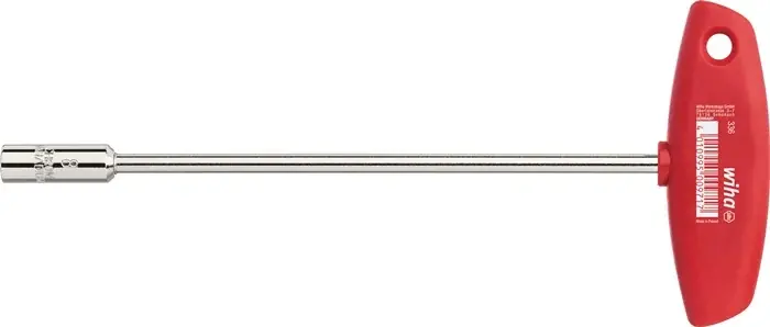 Direkt Vom Hersteller Sechskantsteckschlüssel 336 SW 10mm Klingen-L.200mm Ausf.1K-Griff m.Quergr.WIHA