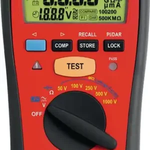 Preiswert Isolations-/Widerstandsmessgerät IT101 0,1-600 V AC/DC V 50 kOhm-20 GOhm BENNING
