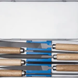Zertifiziert Schlüsselfeilensatz L.100mm Hieb 2 Metallbox PFERD