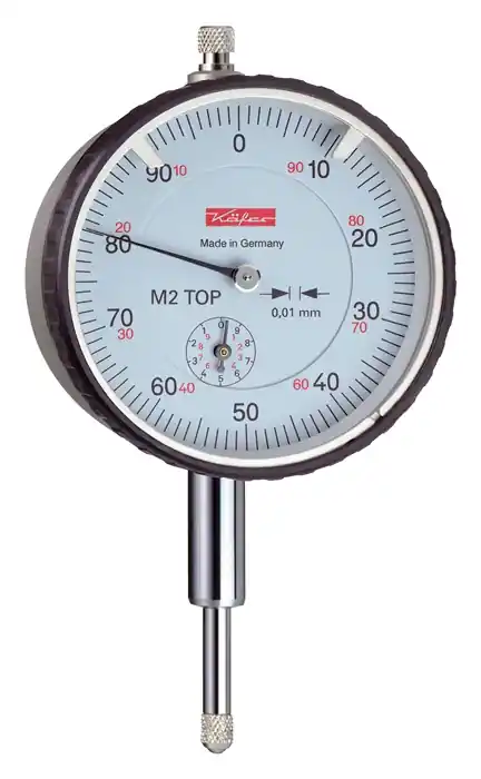 Messuhr M3 S 5mm Abl.0,01mm m.Stoßschutz KÄFER Top-Preis
