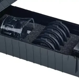 Bestpreis Standlupe Tech-Line Vergr. 8x Vario Skala 1,2,3,4,5 6tlg. Schweizer