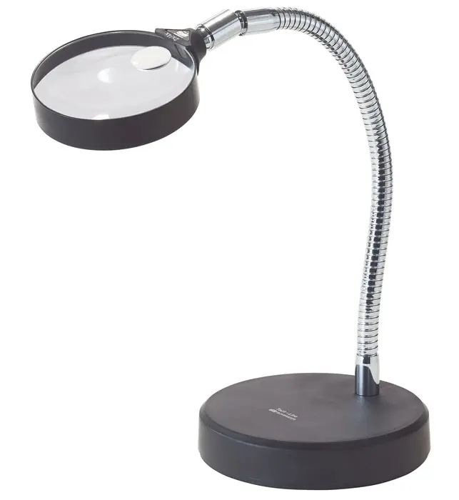 Standleseglas Tech-Line Vergr. 2x/4x Linsen-D.90/20mm Schweizer Zertifiziert