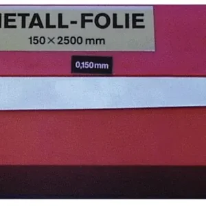 Metallfolie D.0,300mm STA L.2500mm B.150mm RECORD Preisreduziert