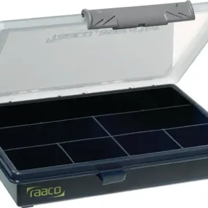 Versand Am Gleichen Tag Sortimentskasten B175xT143xH32mm 7 Fächer transp.dunkelblau RAACO