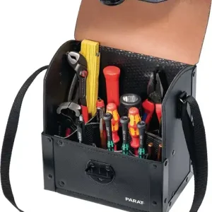Schneller Versand Werkzeugtasche B220xT140xH250mm 8l Rindsleder PARAT