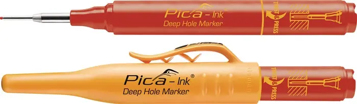 Tieflochmarker Pica-Ink rot m.Teleskopspitze PICA Garantierte Lieferung