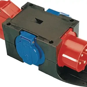 Angebot Kompaktverteiler CEE-16 A,5-polig 1xCEE 16 A,2x230V