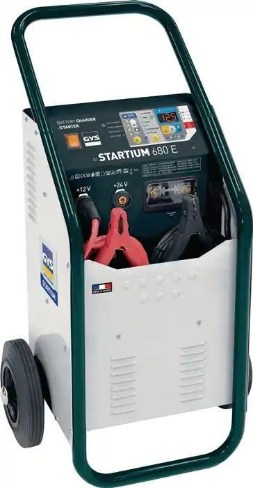 Batterieladegerät STARTIUM 680 E 12/24 V 45 A GYS Sonderaktion