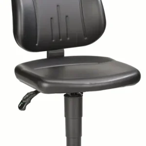 Sichere Zahlung Arbeitsdrehstuhl Unitec Bodengleiter Kunstlederpolster schwarz 440-620mm BIMOS