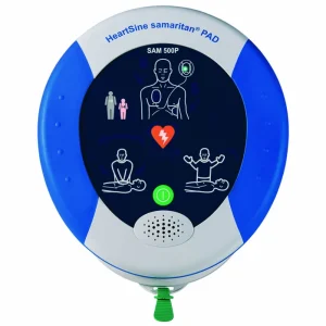 Schneller Versand AED Halbautomatischer Ersthelfer-Defribillator HeartSine PAD 500P - HA CPR