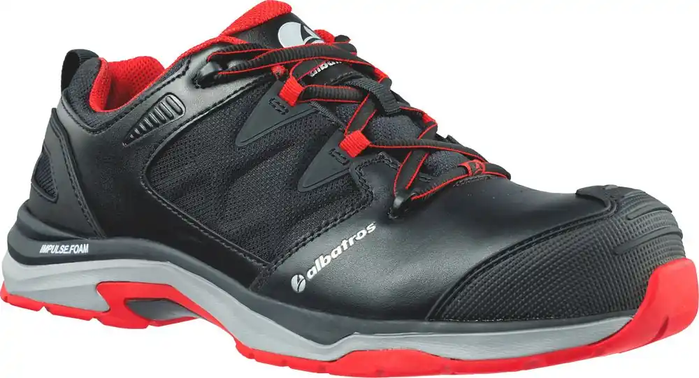 Albatros S3 Arbeitsschuhe Sicherheitsschuhe 646200 ESD SRC ULTRATRAIL BLACK LOW Echt