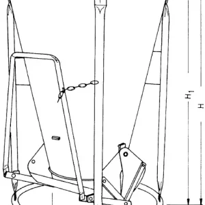 Ausverkauf Eichinger Betonsilo 1016, mit Hebel + Kette