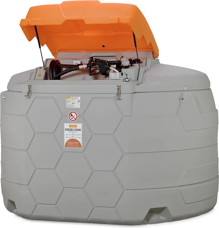 CEMO CUBE Dieseltank 5000l - Komplettstation Schneller Versand