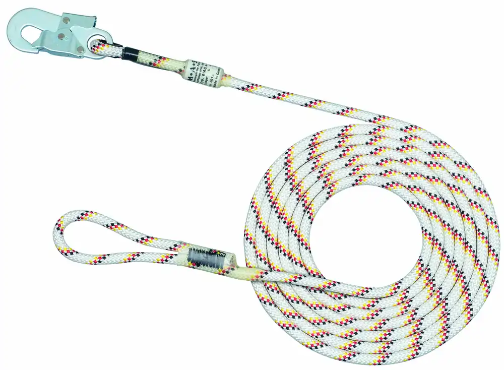 MAS bewegliche Führung mit Kernmantelseil gedrehtes Seil Ø12 Ø16 mm für Auffanggeräte Meistverkauft