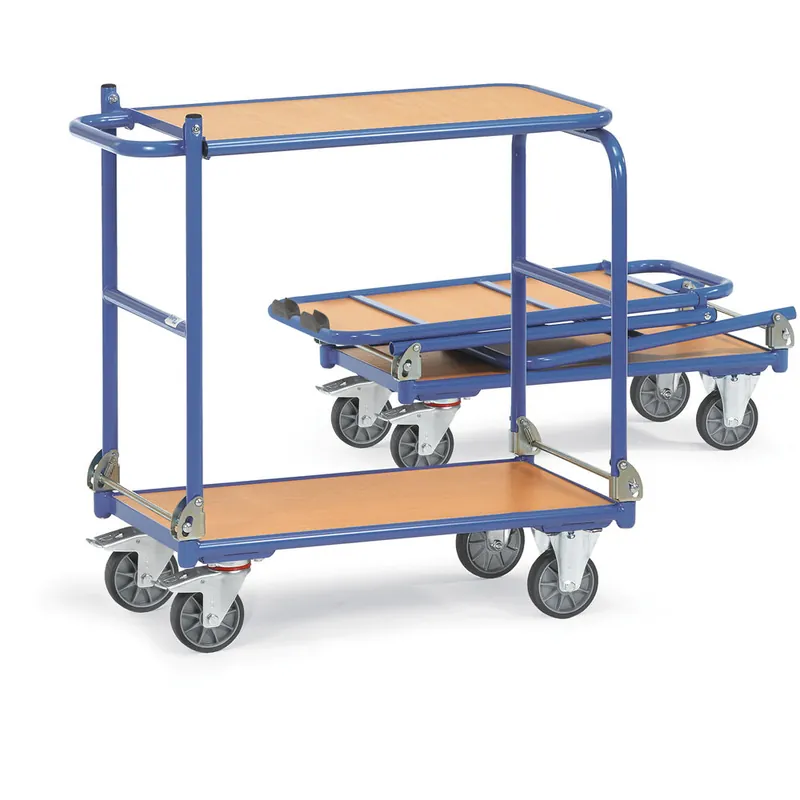 fetra Klapp-Tischwagen 1140/1 mit 2 Bügeln und klappbarer Tischplattform Letzte Chance