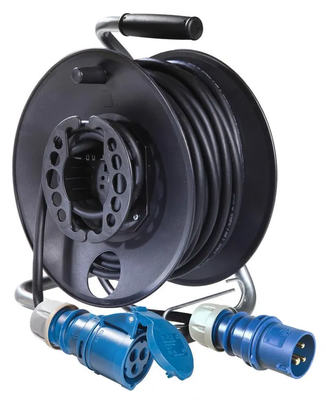 Kunststoff-Gerätetrommel, 230 V, CEE, 40m Expressversand