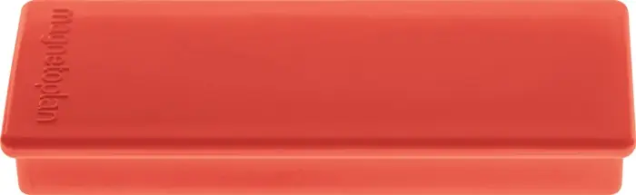 Begrenztes Angebot Rechteckmagnet B55xT22xS8mm rot MAGNETOPLAN VE: 10 Stück