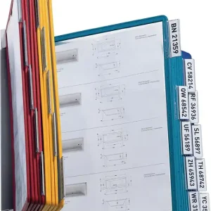 Geprüft Wandhalter 20 Sichttafeln m.Profilrahmenf.DURABLE