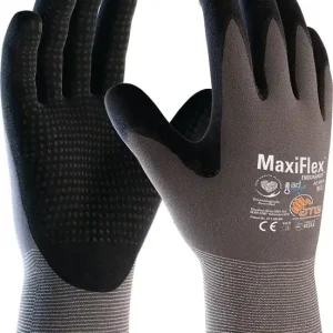 Handschuhe MaxiFlex Endurance with AD-APT 42-844 Gr.9 grau/schwarz VE: 12 Paare Versand Am Gleichen Tag