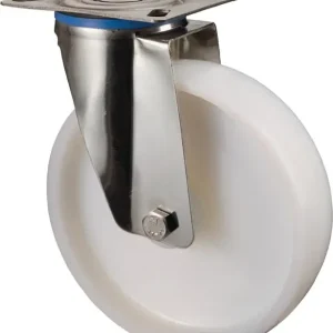 Heißes Angebot Lenkrolle D.80mm Trgf.100kg Ku.Platte L95xB80mm BS ROLLEN