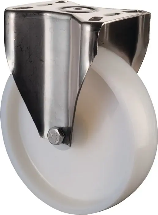 Abverkauf Bockrolle D.100mm Trgf.130kg Ku.Platte L95xB80mm BS ROLLEN