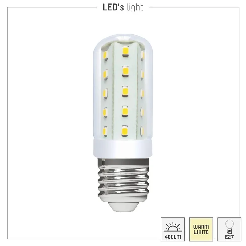 Zertifiziert Led SMD Leuchtmittel - Kapsel T30 E27 4W 400lm 2700K CRI97 Klar 320°