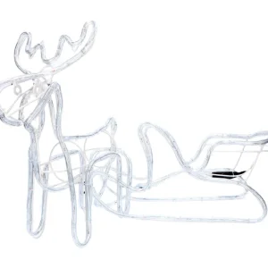 Weihnachtsrentier - 600lm IP44 - 100x46x20cm Beliebt