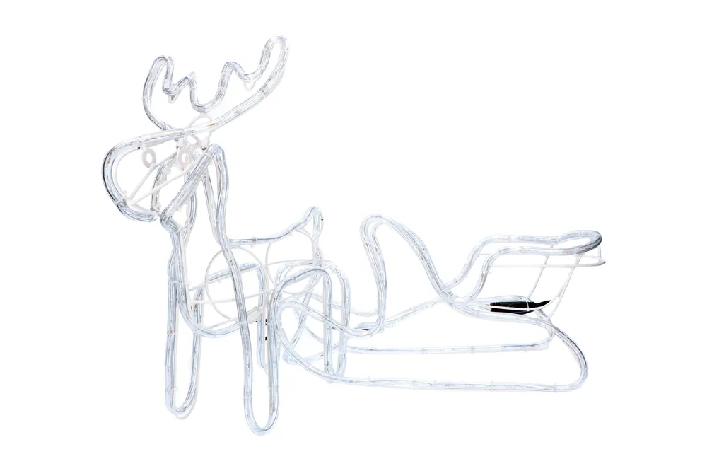 Weihnachtsrentier - 600lm IP44 - 100x46x20cm Beliebt