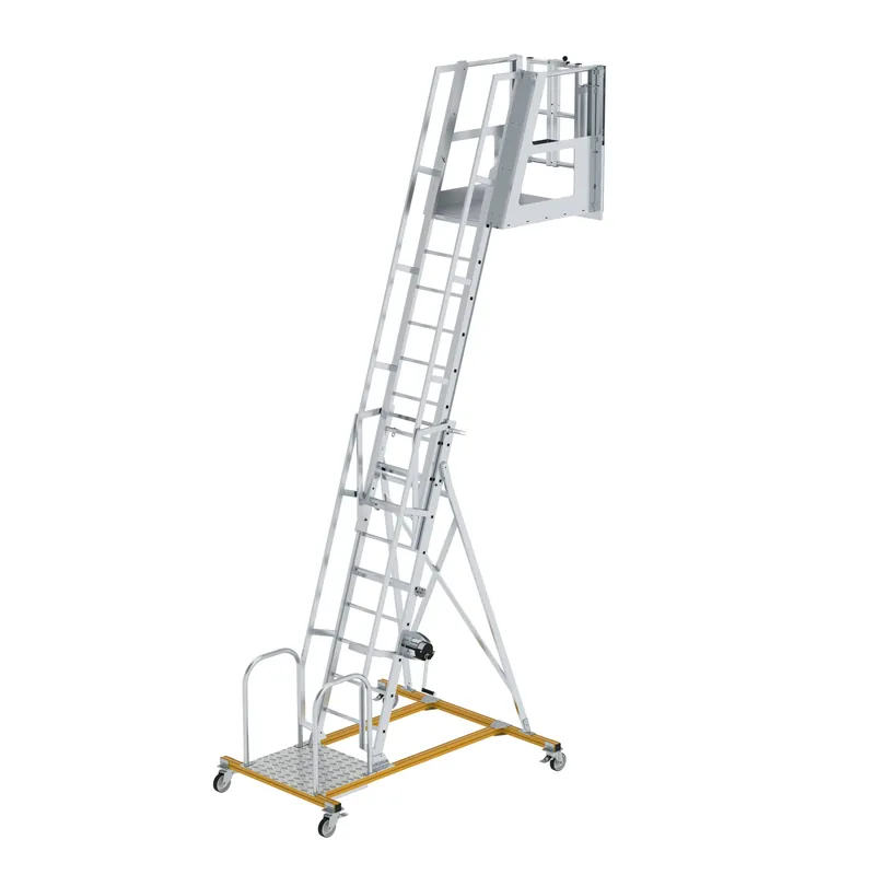 Abverkauf MUNK Tankwagenleiter Typ 1 mit 4 Lenkrollen Ø150 mm
