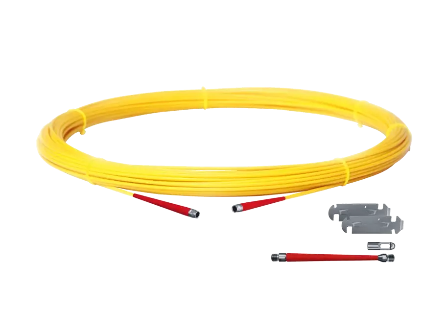 Runpotec Ersatzglasfaserstab GF3 Ø 3 mm - 20 m Kabeleinziehwerkzeug für Rohrdm 10-50 mm Sichere Zahlung