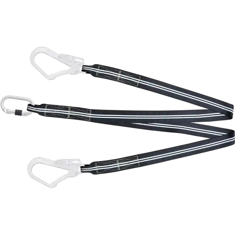 Markenware Kratos Safety Flammbeständiges FIRE FREE Y-Verbindungsmittel für Rückhaltesysteme 1,5 m