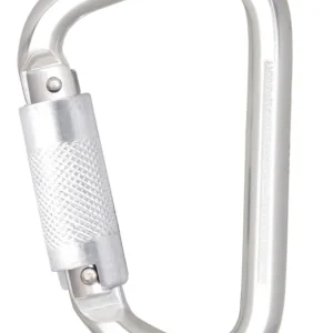 Aktuell Kratos Safety Aluminiumkarabiner mit Automatikverschluss Vierteldrehung