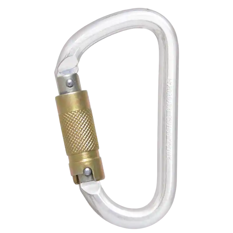 Kratos Safety Stahlkarabiner mit dreifach wirkendem Automatikverschluss Garantierte Lieferung