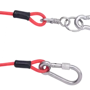 Kratos Safety 9000109 Werkzeug-Spiralband mit integrierten Karabinern zum Verbinden von Werkzeugen Preisreduziert